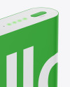 Matte Power Bank Mockup - Halfside View