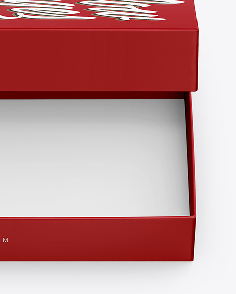 Matte Box Mockup PSD #1