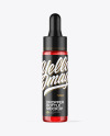 Glass Dropper Bottle Mockup
