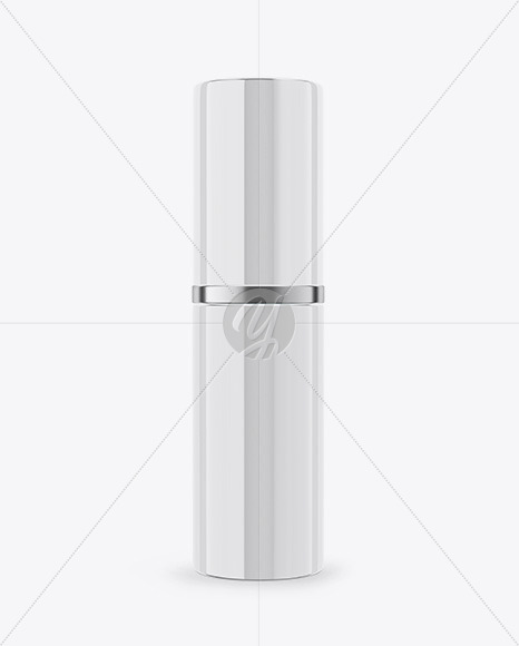 Glossy Plastic Cosmetic Bottle Mockup PSD #1