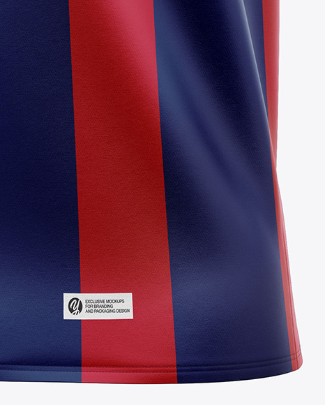 Men’s Soccer Jersey Mockup PSD #1