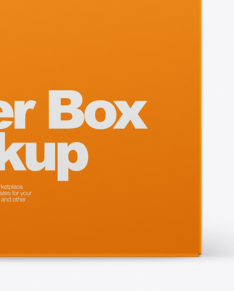 Paper Box Mockup PSD #1