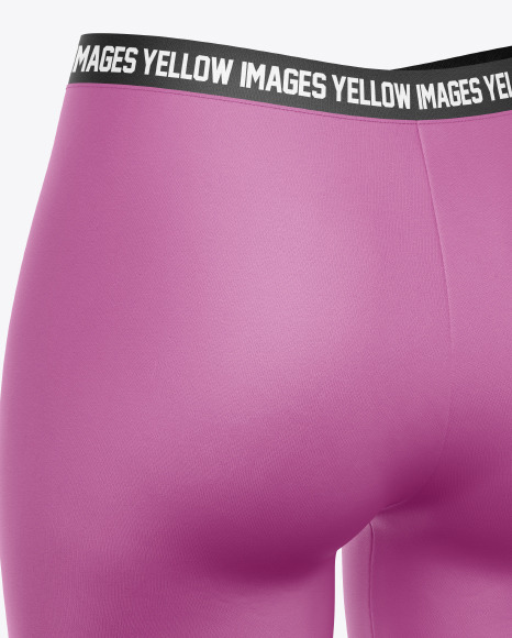 Download Women's Leggings Mockup in Apparel Mockups on Yellow ...