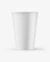 Matte Coffee Cup Mockup