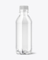 250ml PET Water Bottle Mockup