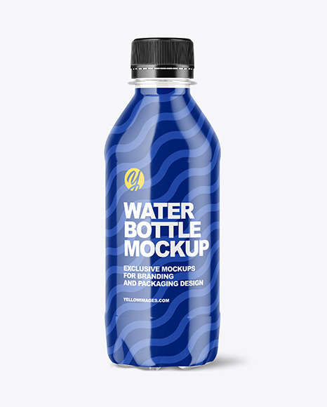 Download 250ml Pet Water Bottle Mockup In Bottle Mockups On Yellow Images Object Mockups Yellowimages Mockups