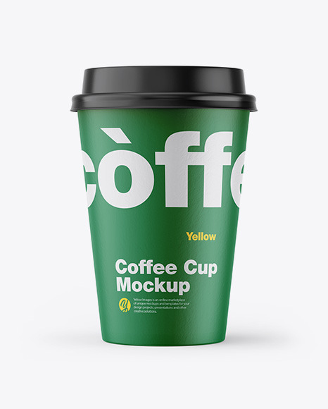 Paper Coffee Cup Mockup PSD #4