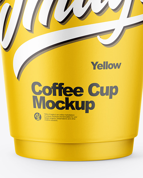 Paper Coffee Cup Mockup PSD #7