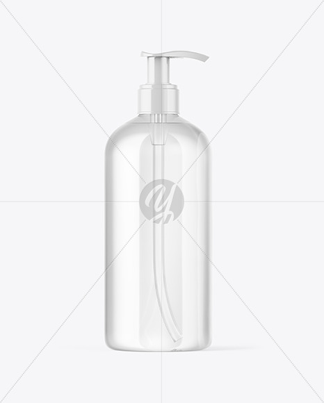 Download Clear Airless Pump Bottle Mockup In Bottle Mockups On Yellow Images Object Mockups Yellowimages Mockups