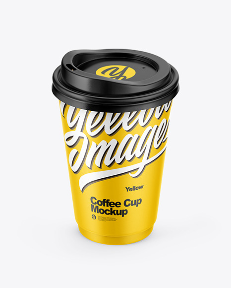 Paper Coffee Cup Mockup PSD #2