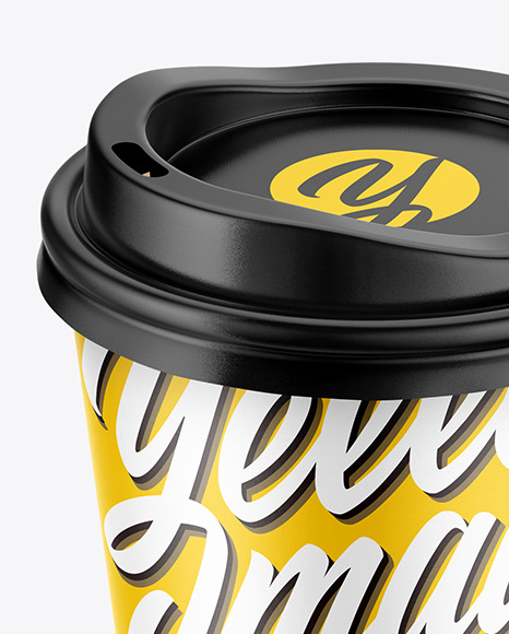 Paper Coffee Cup Mockup PSD #4