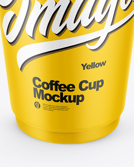 Paper Coffee Cup Mockup PSD #6