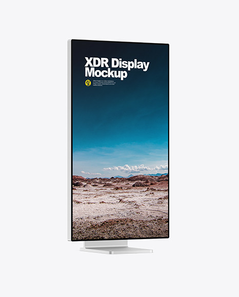 Download Xdr Display Mockup Vertical Mockup In Device Mockups On Yellow Images Object Mockups Yellowimages Mockups