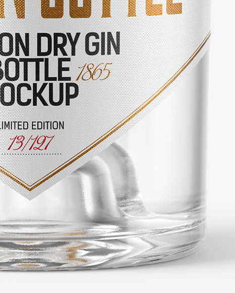 Download Dry Gin Bottle With Cork Mockup In Bottle Mockups On Yellow Images Object Mockups PSD Mockup Templates