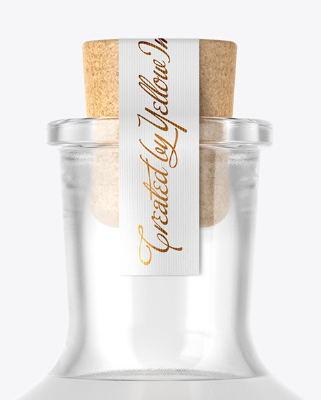 Download Dry Gin Bottle With Cork Mockup In Bottle Mockups On Yellow Images Object Mockups Yellowimages Mockups