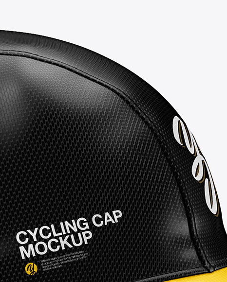 Cycling Cap Mockup In Apparel Mockups On Yellow Images Object Mockups