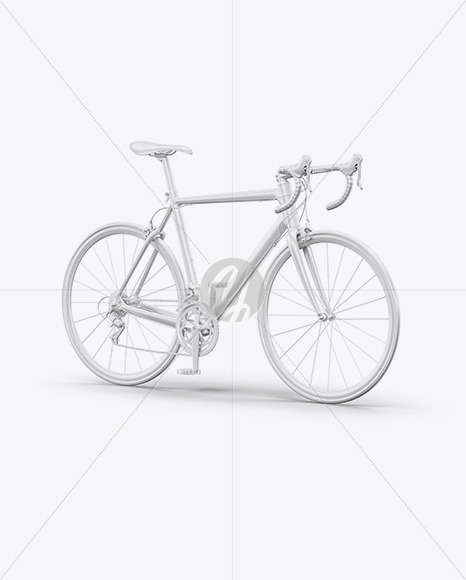 Download Download Road Universal Bicycle Mockup - Halfside View PSD ...