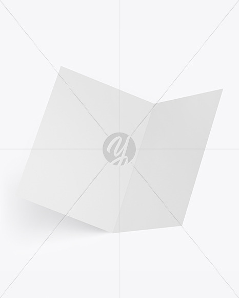 Textured A5 Brochure Mockup PSD #3