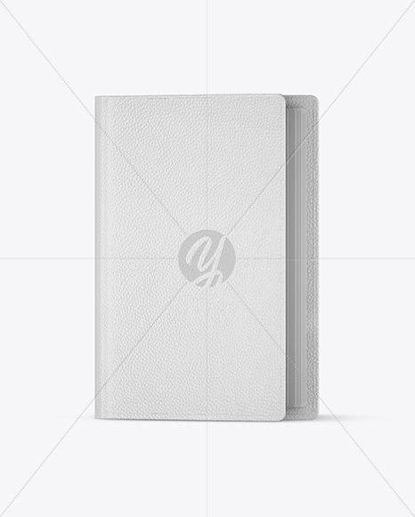 Matte Leather Passport Mockup