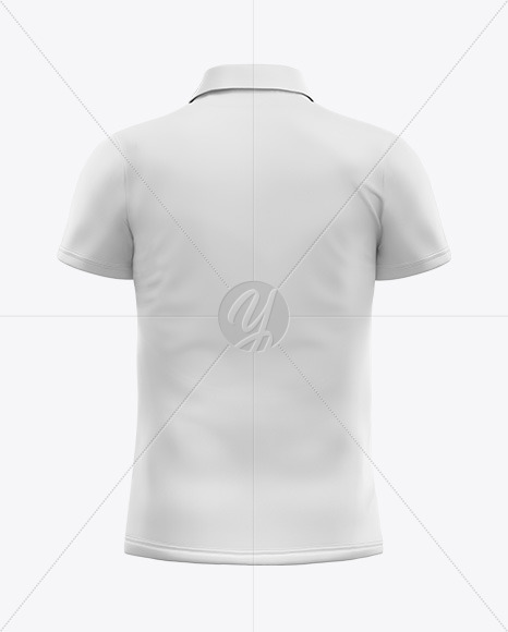 Download Download Men S Polo T Shirt Mockup Back View Psd Free Download Mockup T Shirt Long Sleeve