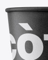 Kraft Coffee Cup Mockup