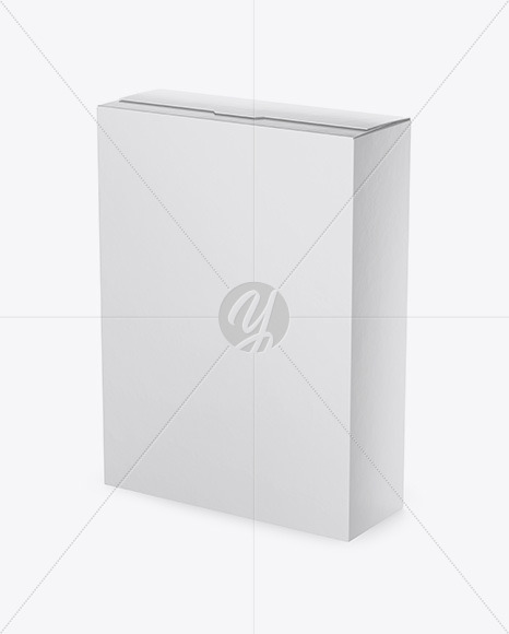 Download Paper Box Mockup Half Side View In Box Mockups On Yellow Images Object Mockups