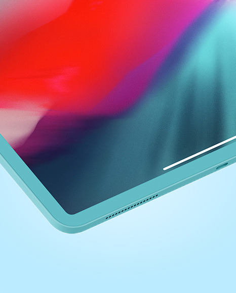 Clay IPad Pro Mockup PSD #7