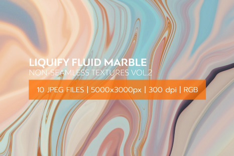 Liquify Fluid Marble - Non-Seamless Textures Vol.2