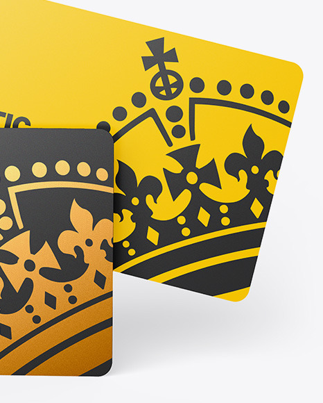 Two Plastic Cards PSD #1