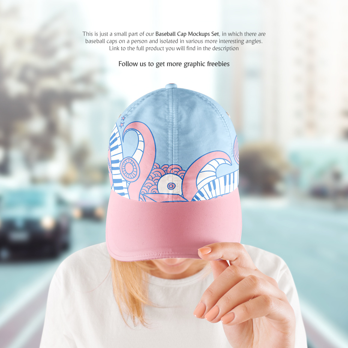 Download Baseball Cap Mockup In Apparel Mockups On Yellow Images Creative Store PSD Mockup Templates