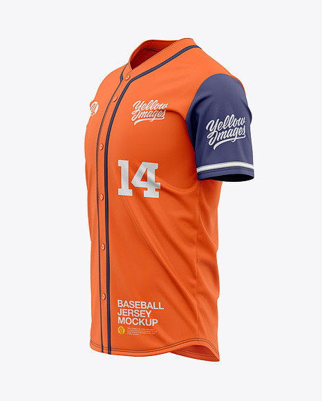 Baseball Jersey Mockup - Free Download Images High Quality PNG