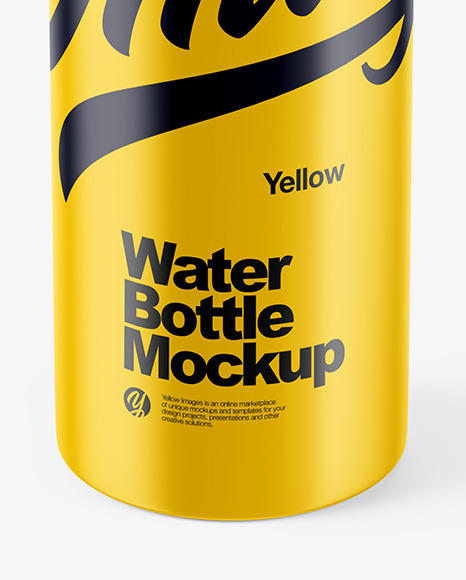 Matte Bottle Mockup