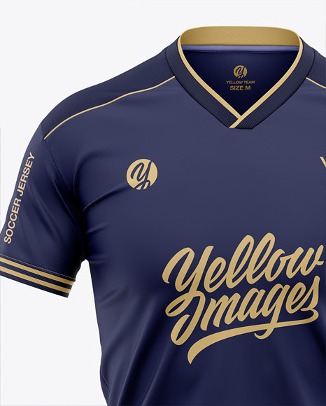 Download Soccer Jersey Mockup In Apparel Mockups On Yellow Images Object Mockups