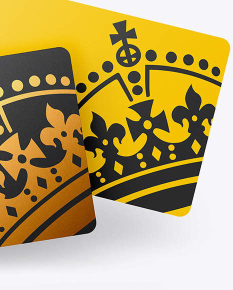 Two Plastic Cards PSD #1