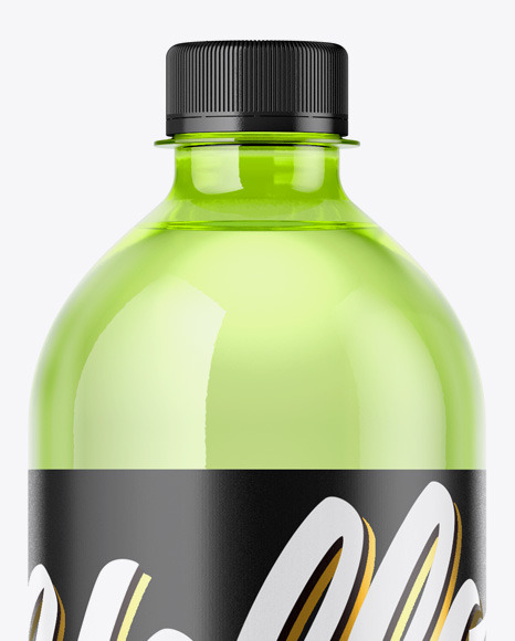 Plastic Bottle Mockup PSD #2