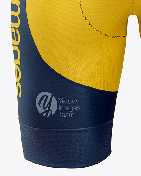 Men S Cycling Kit Mockup In Apparel Mockups On Yellow Images Object Mockups