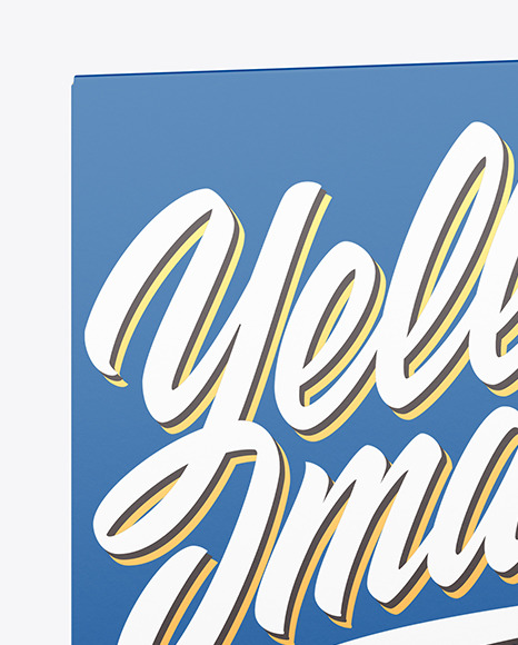 Paper Box Mockup PSD #2