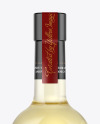 White Wine Bottle With Cork Mockup