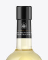 White Wine Bottle With Cork Mockup