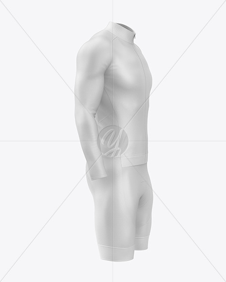 Men’s Cycling Kit Mockup PSD #1