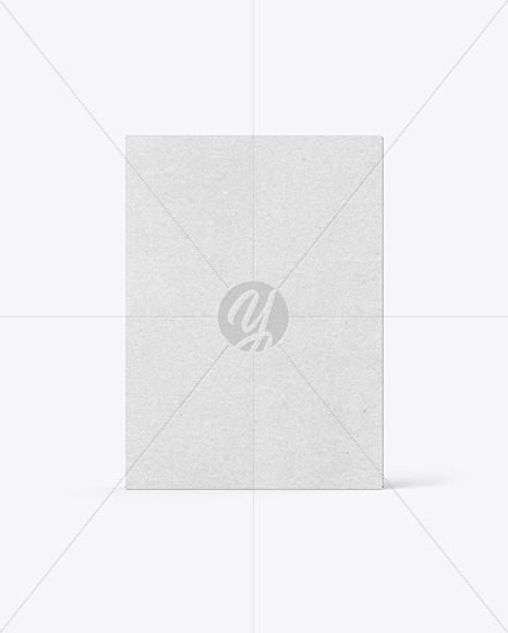 Kraft Paper Box Mockup PSD #1