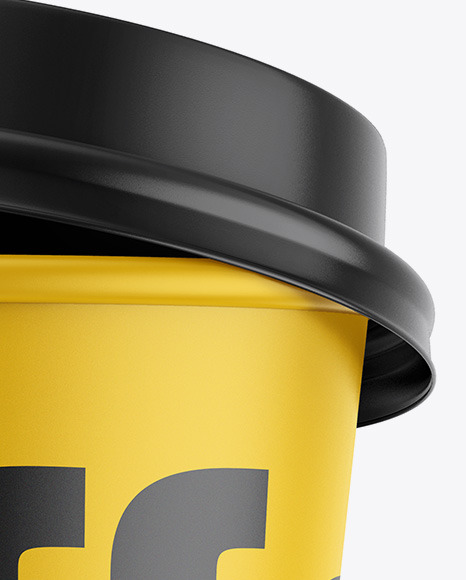 Matte Coffee Cup Mockup PSD #5