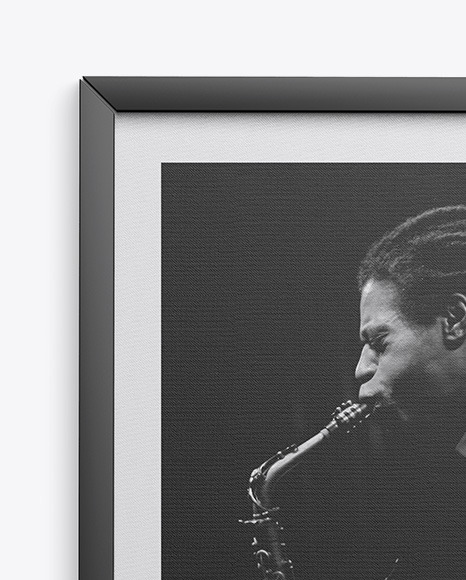 Frame w  Textured Picture Mockup PSD #6
