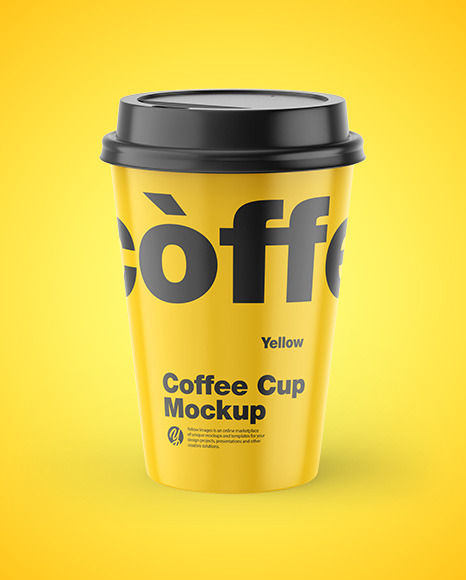 Glossy Coffee Cup Mockup PSD #2