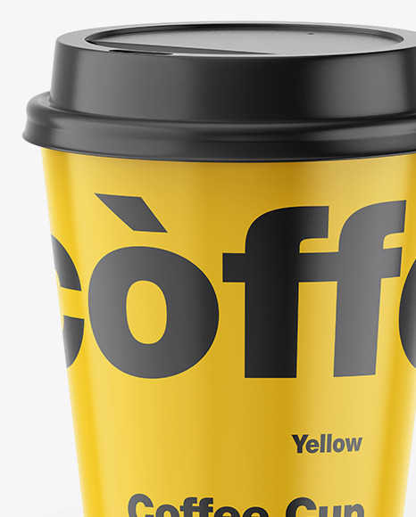 Glossy Coffee Cup Mockup PSD #7