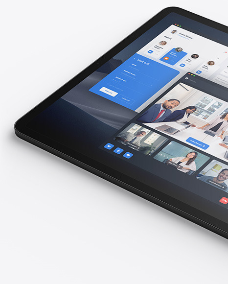 Apple iPad Pro 2018 12.9 Mockup