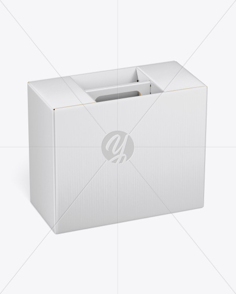 Box Mockup In Box Mockups On Yellow Images Object Mockups