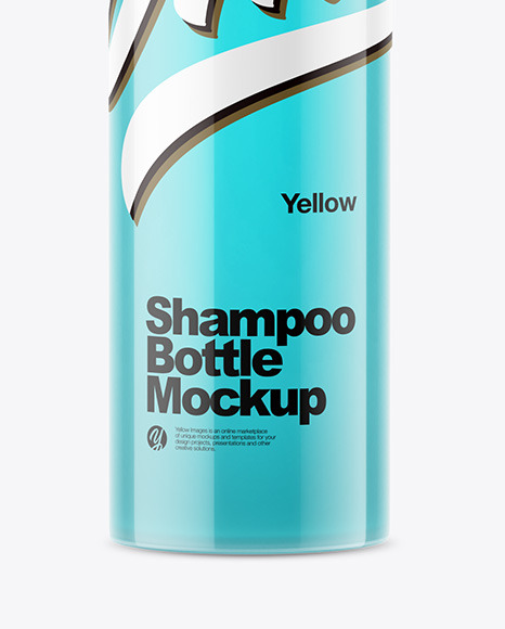 Shampoo Bottle Mockup PSD #1