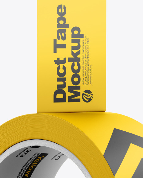 Download Duct Tape Mockup In Stationery Mockups On Yellow Images Object Mockups