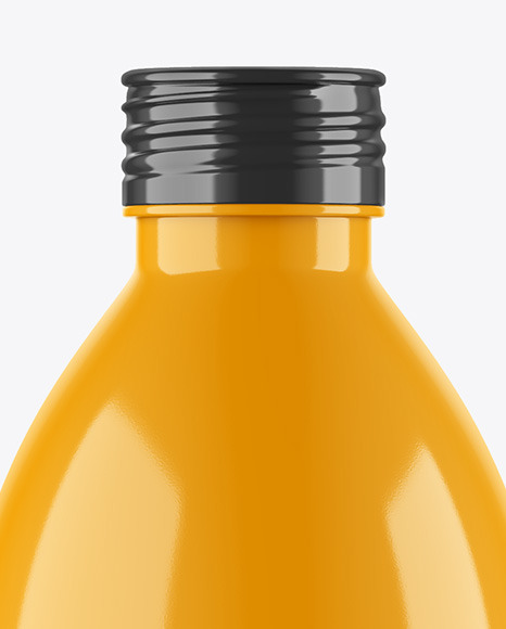Glossy Bottle Mockup PSD #1